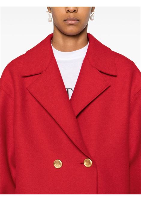 Cappotto corto doppiopetto in rosso Harris wharf london - donna HARRIS WHARF LONDON | A2487MLK563